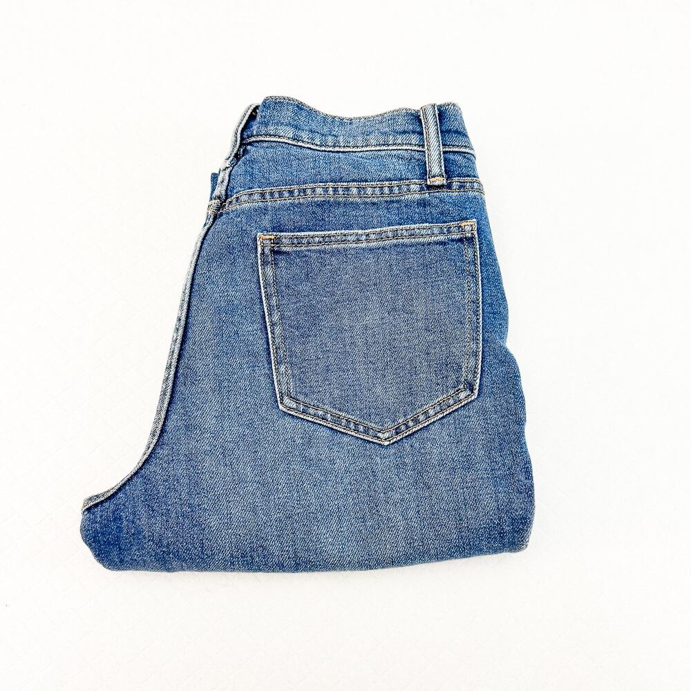 Hatch Blue Flare Wide Leg Jeans